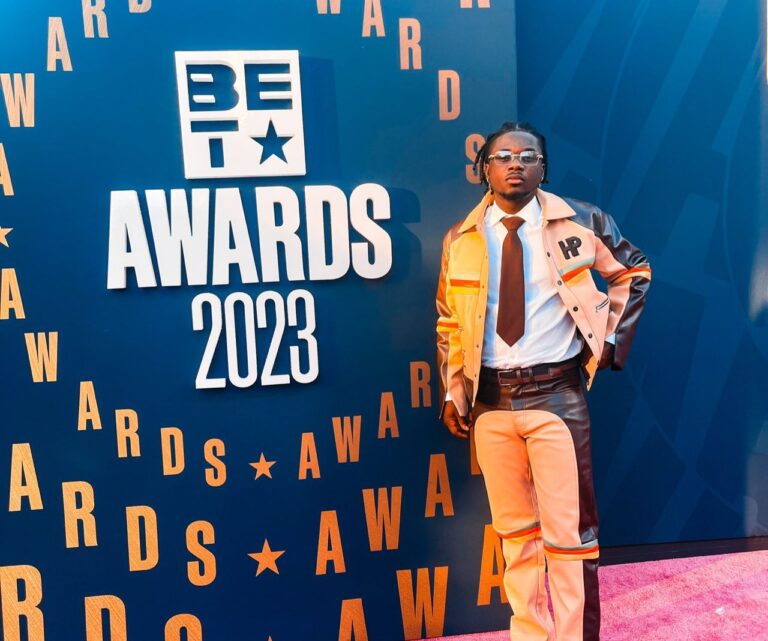 Kuami Eugene spotted at 2023 BET Awards