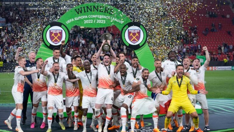 West Ham end their 43-year wait for a major trophy