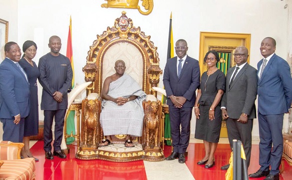 Asantehene Urges Collaboration Between BoG, Commercial Banks