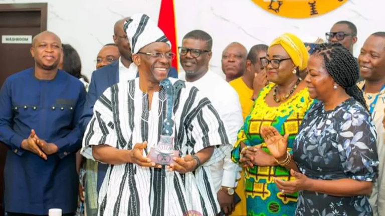 Speaker Alban Bagbin Honoured With Suma Adinkra Sword