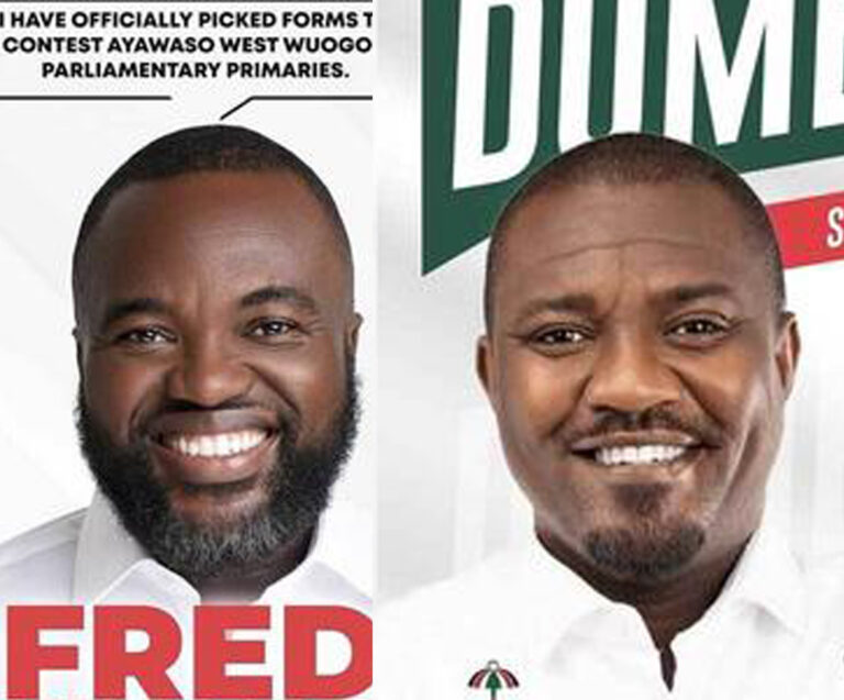 Fred Nuamah withdraws from NDC Parliamentary Primary, throws support behind John Dumelo