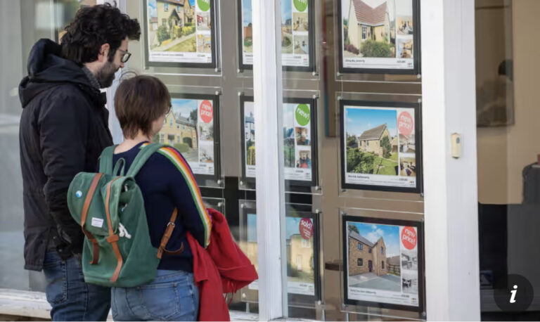 UK house prices fall at fastest rate as interest rises