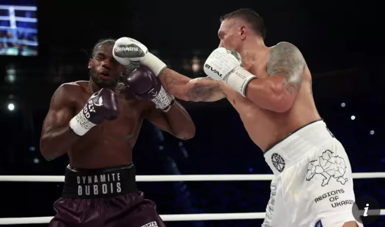 Oleksandr Usyk knocks out Daniel Dubois to retain titles