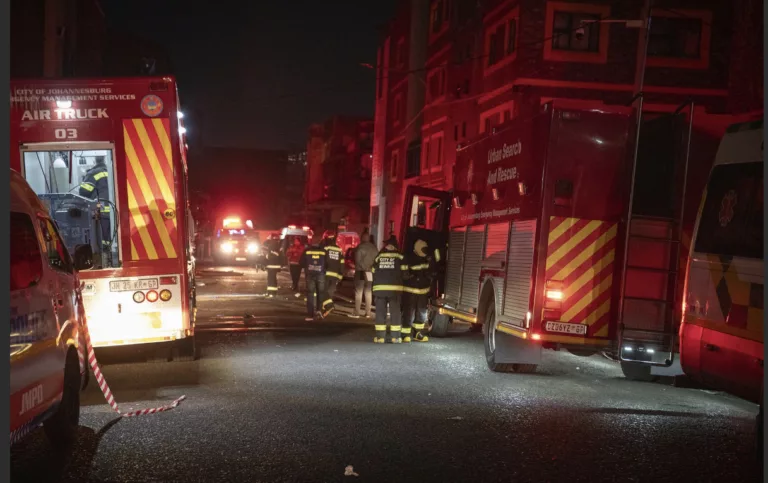 Johannesburg: Building fire killed 64
