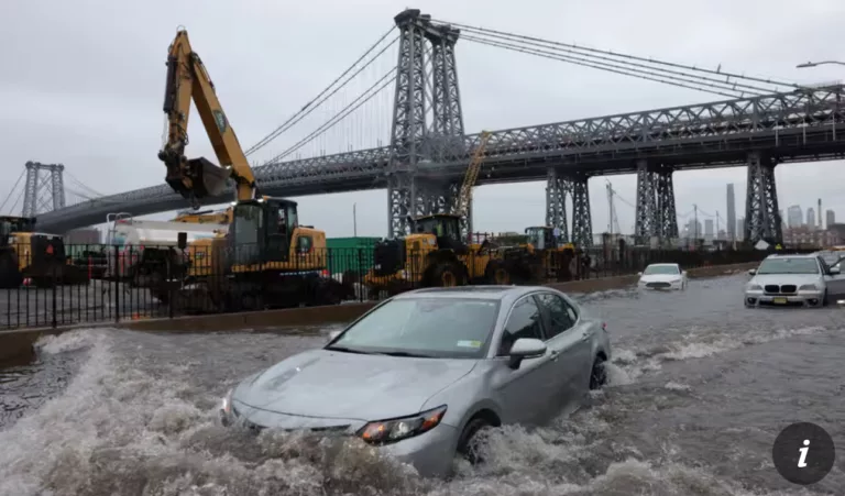 New York: 8 inches of rain may fall by end of day, mayor says