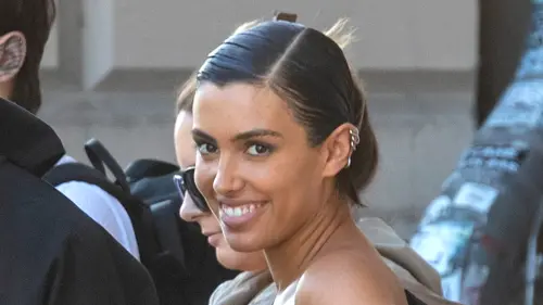Ye took the photo as Bianca had a fitting at Marni Studio in Milan