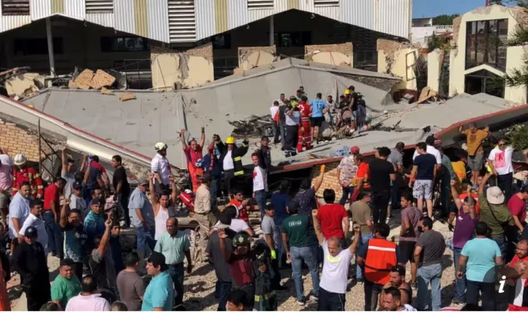 Mexico church disaster killing 9;50 injured
