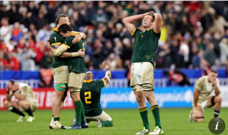 Rugby World Cup Final: South Africa beats England