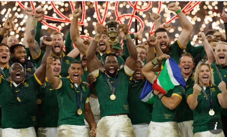 South Africa beat New Zealand to win men’s Rugby World Cup final