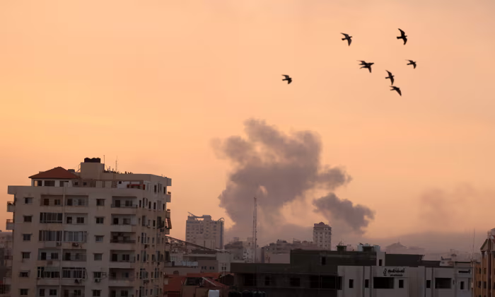 Israeli strikes demolish entire Gaza neighborhoods