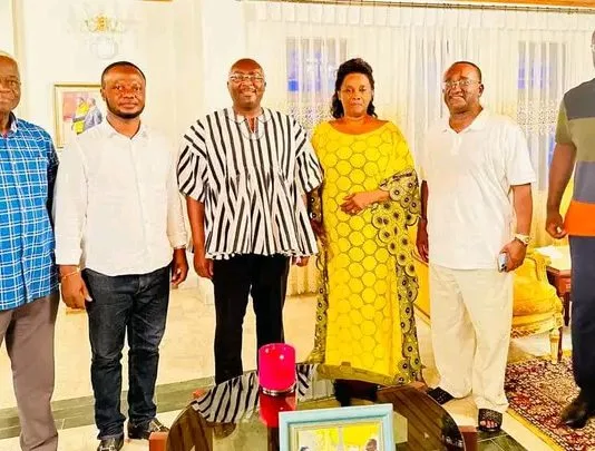 Bawumia Surprises Afriyie Akoto, Addai-Nimoh [Photos]