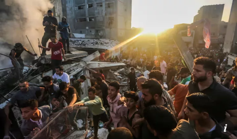 Israel strike at Maghazi refugee killed 30