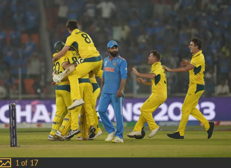 Cricket World Cup: Australia beat India to win