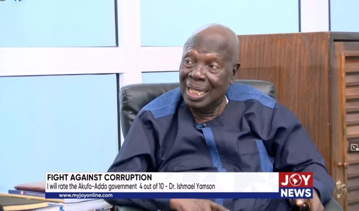 I’ll Rate Akufo-Addo 4 Out Of 10 For Corruption Fight – Dr Ishmael Yamson