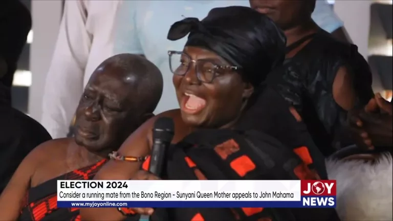 Queenmother Appeals To Mahama To Consider A Running Mate From Bono Region