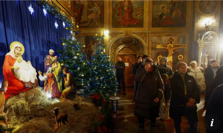 Five killed in Russian attacks on Kherson as Ukraine marks Christmas on 25 December for first time
