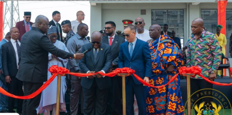 Akufo-Addo commissions Chinese-owned Sentuo Oil Refinery