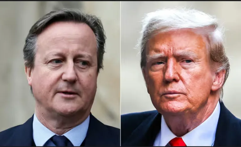 Cameron meets Trump amid push to shore up Ukraine support
