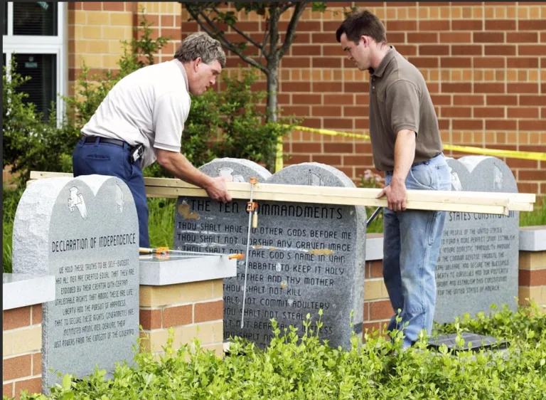 Louisiana law requires the display of the 10 commandments