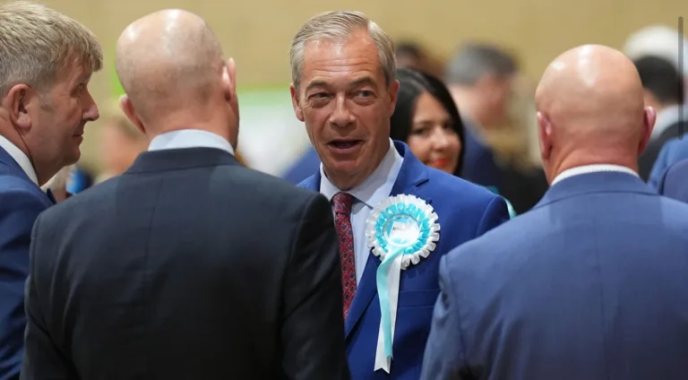 Nigel Farage elected as UK MP