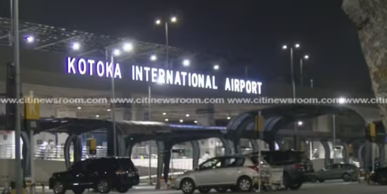 Luggage emitting smoke at Kotoka triggers evacuation; Passenger handed to NIB