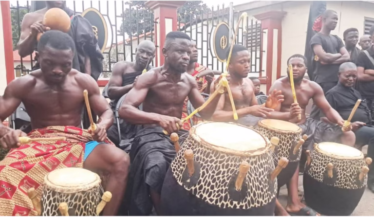 Pictures: Manhyia Palace marks one-week observance for Asantehemaa