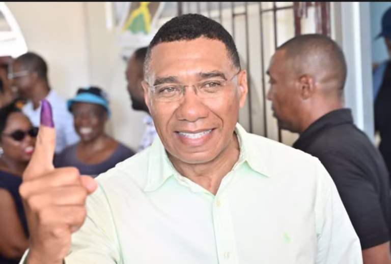 Jamaica election results: Andrew Holness leads Labour party to third term