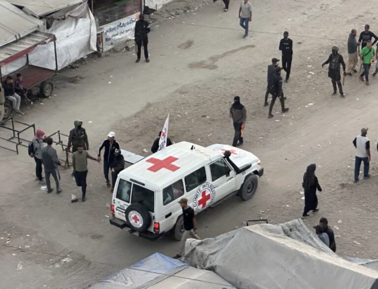 Hamas releases seven hostages to Red Cross, says report