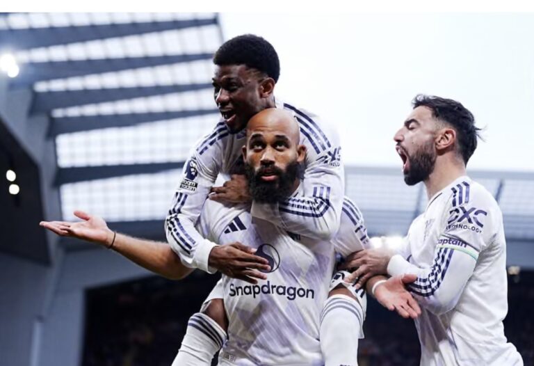 Premier League: Liverpool 1-2Manchester United