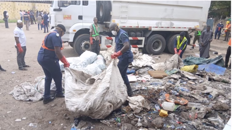 TMA began demolition exercises on authorised structures