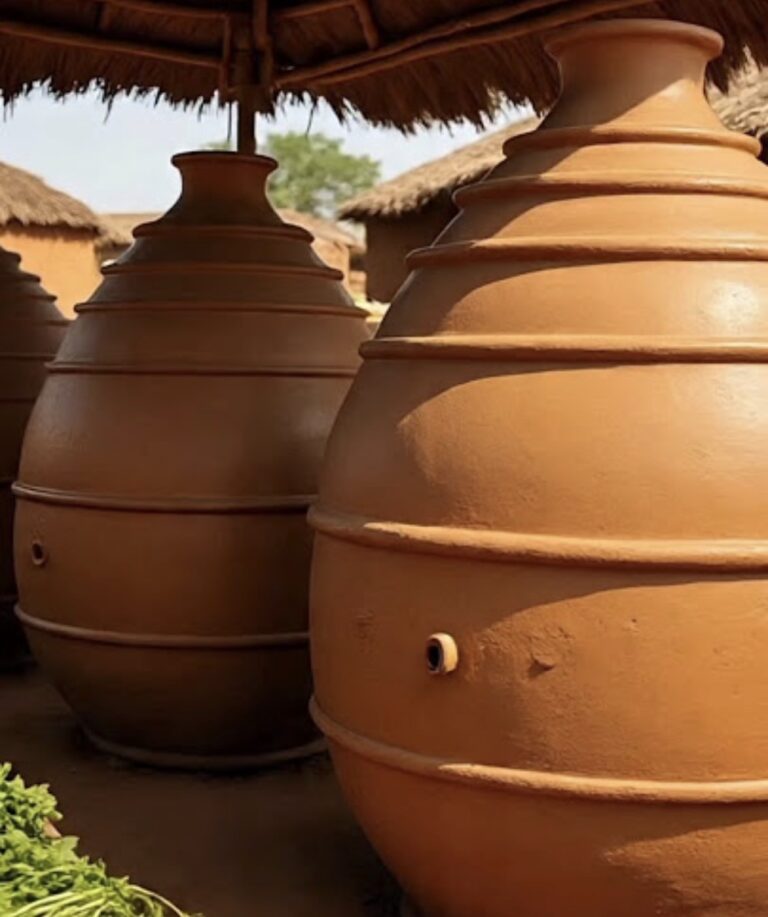 Kenyan Farmers Turn to Clay and Evaporation for Off-Grid Food Storage