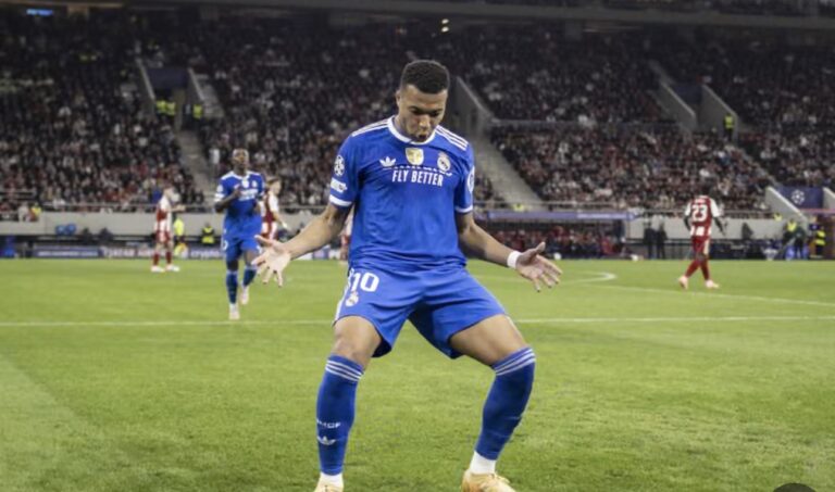 Champions League: Real Madrid 4-3 Olympiakos