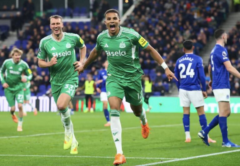 Premier League: Everton 1-4 Newcastle United