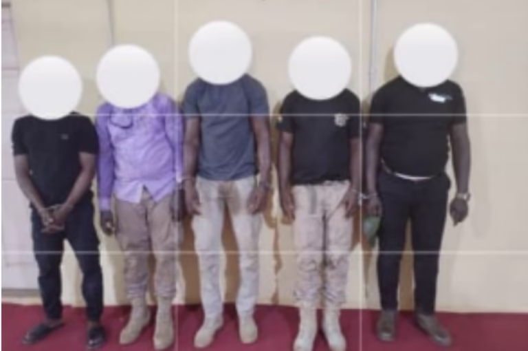 Kibi: Police arrest five suspects posing as NAIMOS officials