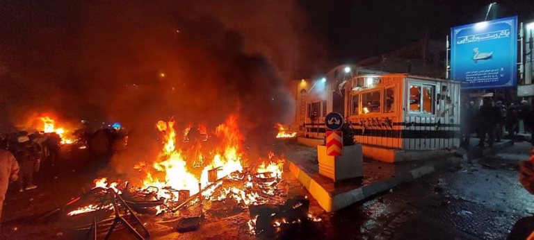 Trump says he is considering ‘very strong’ military options against Iran as protester death toll climbs