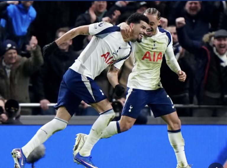 Premier League: Spurs 2-2 Man City