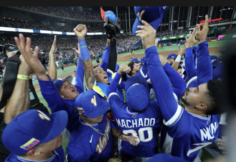 Venezuela win first World Baseball Classic title after taming USA in politically fraught final