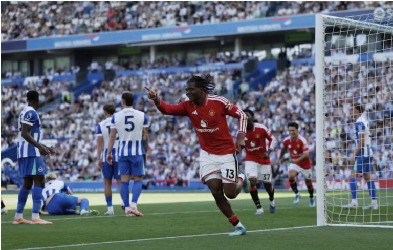 Premier League: Brighton 0-3 Manchester United