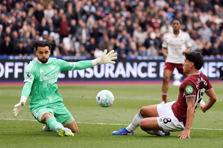 Football: West Ham 0-1 Arsenal
