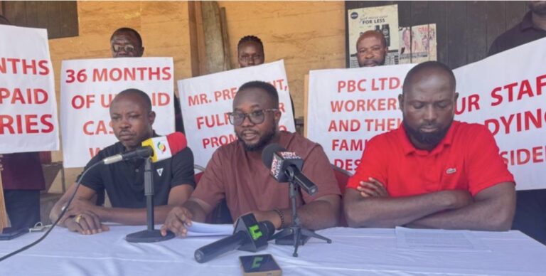 PBC workers cry out over 27 months of unpaid salaries